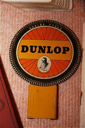 DUNLOP TYRE BADGE - click to enlarge